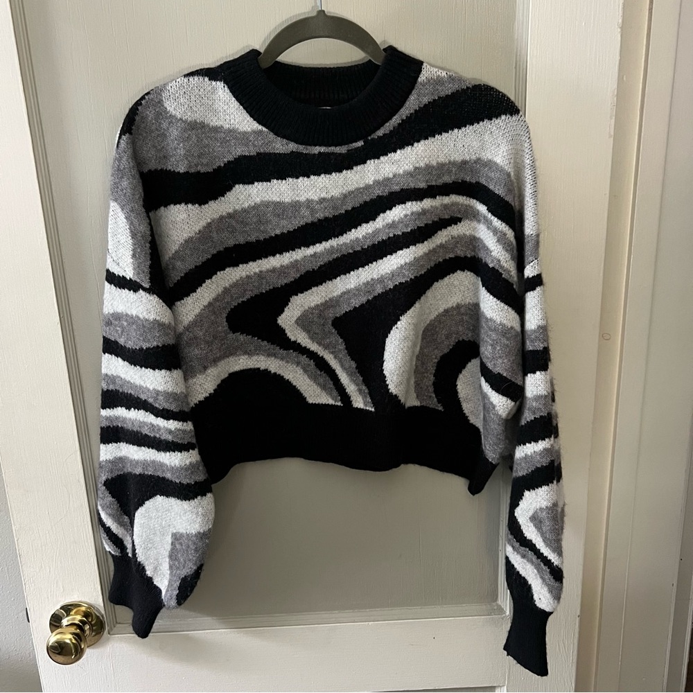 Dry Goods swirly sweater